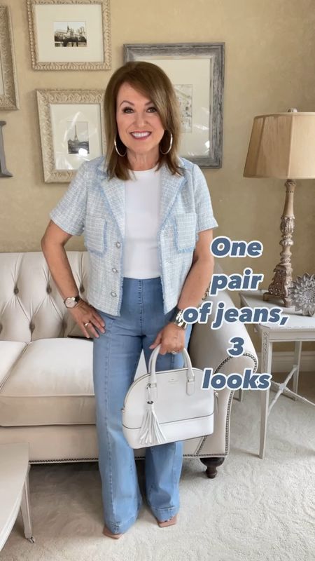 I am loving these jeans from the INC brand at Macy’s. They are a pull-on waist so they are so comfortable. They are perfect
To pair with almost any top! 

Not only are they comfortable, they give you such a nice smooth look. No bumps from rivets and belt loops. 

I’ve included all of my outfit look links! Which one is your favorite?

#LTKSeasonal #LTKstyletip #LTKover40