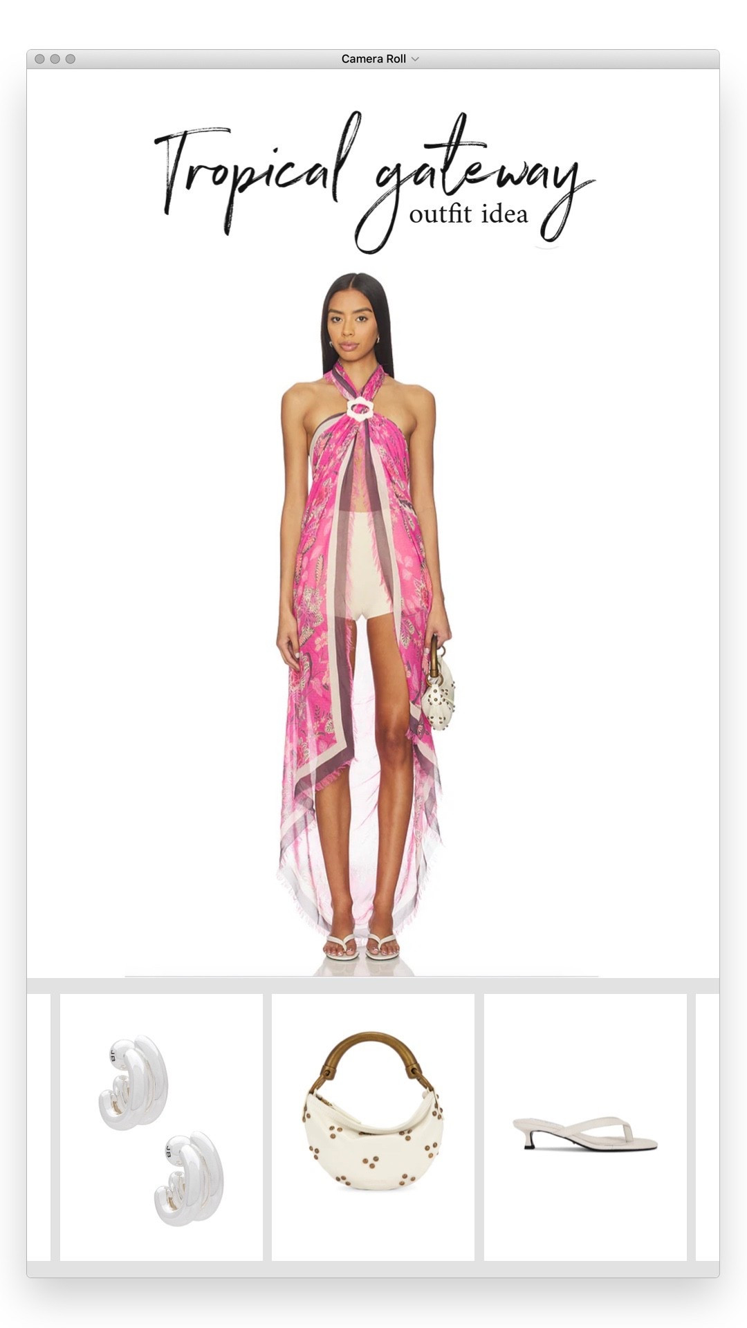 Tropical getaway outfit idea 🏝️

#LTKU #LTKTravel #LTKootd