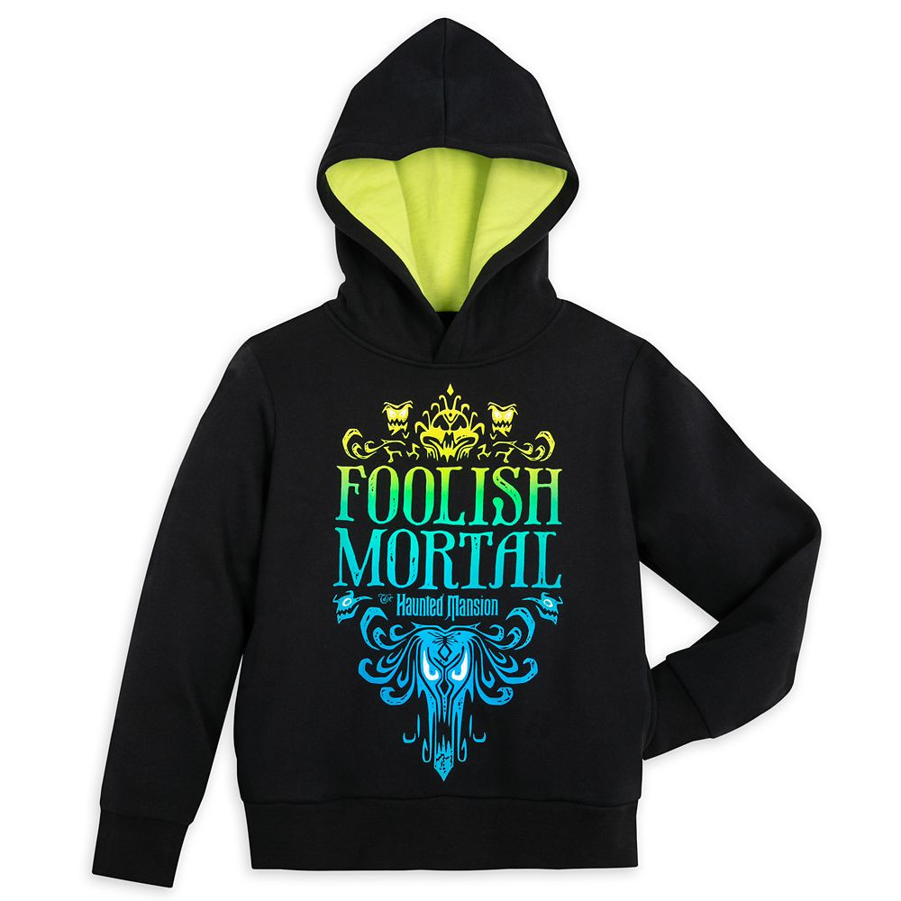 The Haunted Mansion ''Foolish Mortal'' Pullover Hoodie for Kids | Disney Store