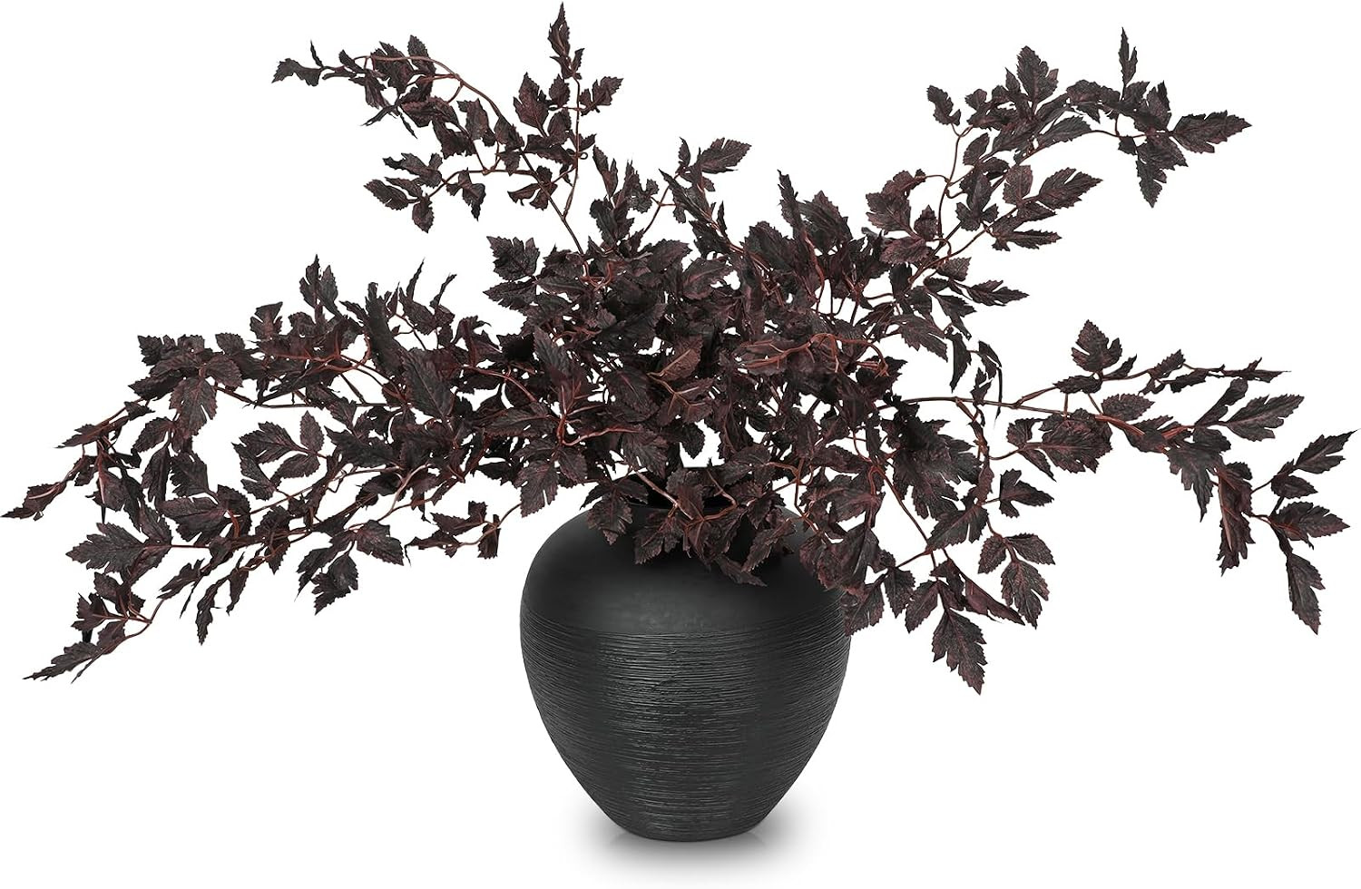Artificial Plum Cimicifuga Leaf, 31" Faux Ramosa Branches for Vase Fall Centerpiece Decor | Amazon (US)
