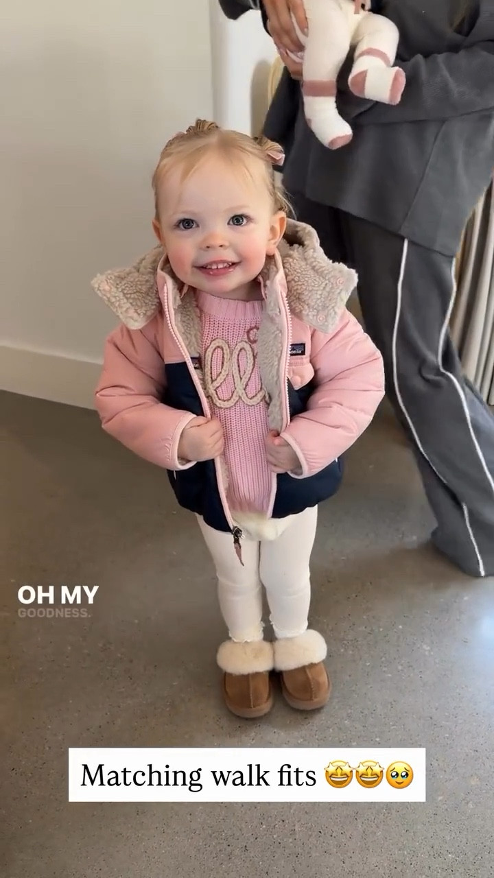 The cutest matching walk fits for the girls 🤍🤗👏🏻

#LTKootd #LTKBaby #LTKKids