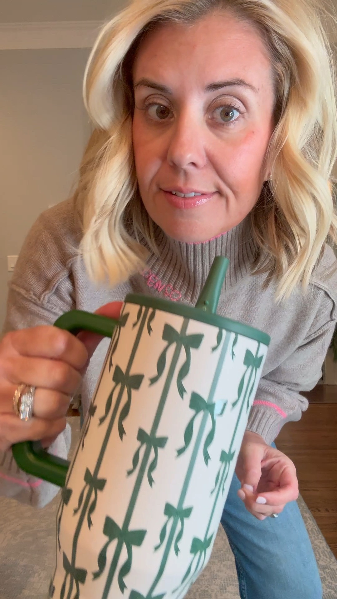 Easy throw on and go- 
Xs sweater, 7 mary Jane’s, xs tee 

#LTKdayinmylife #LTKmomlife #LTKootd