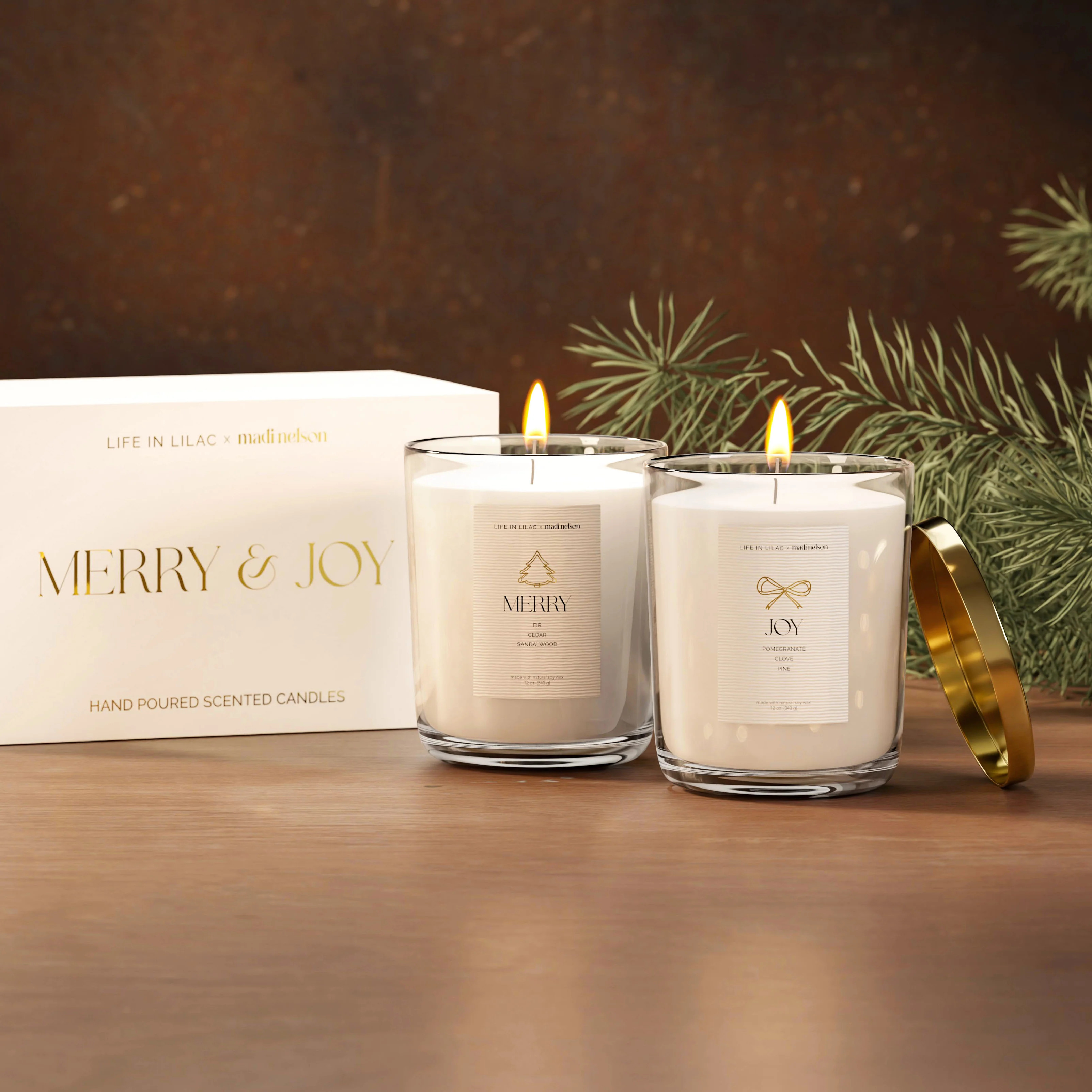Madi Nelson Merry & Joy Candle Bundle - Ships 11/14 | Life In Lilac