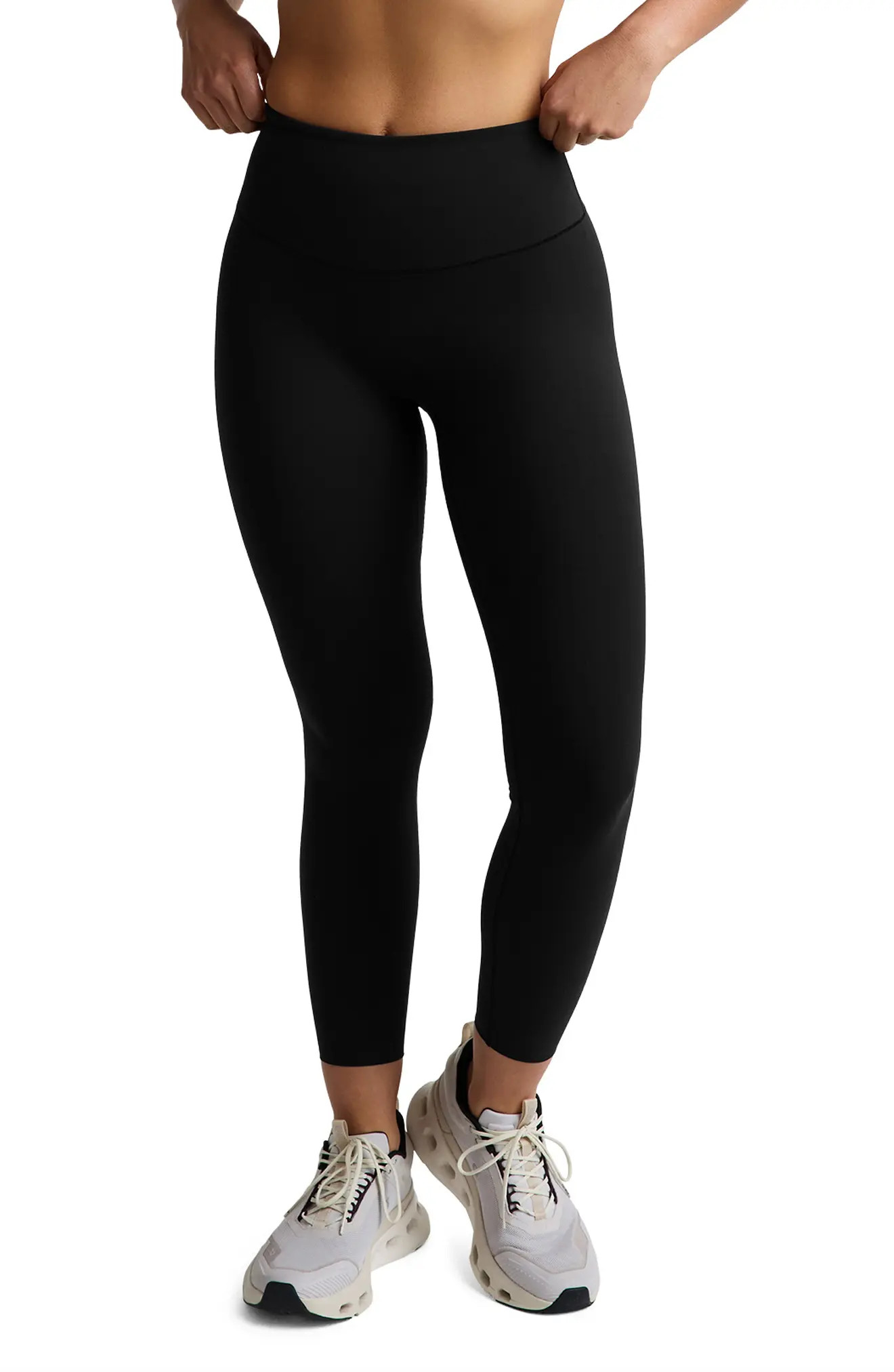 Beyond Yoga GlowZone High Waist Midi Leggings (Women) | Nordstrom | Nordstrom