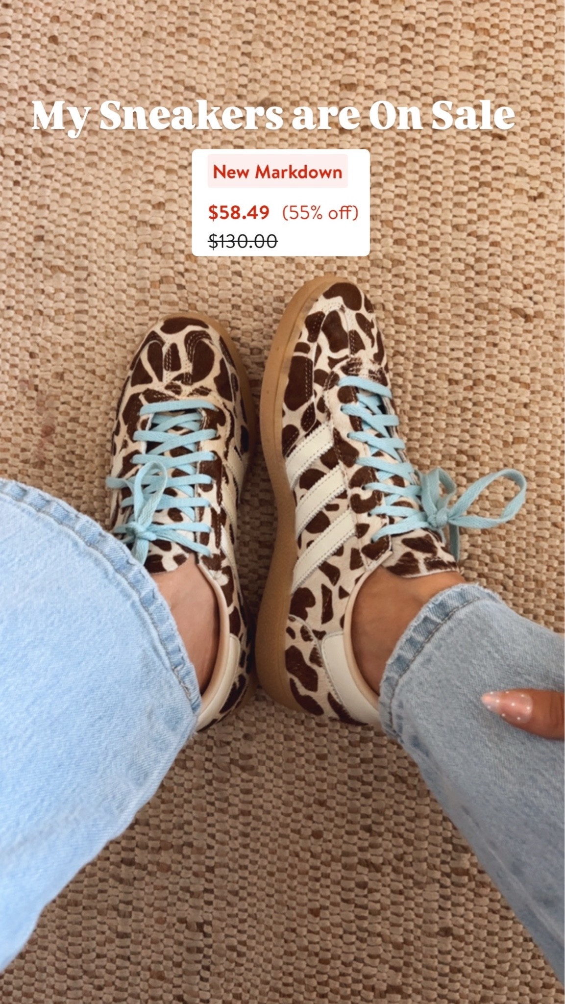 Adidas sneakers on sale / so cute for fall