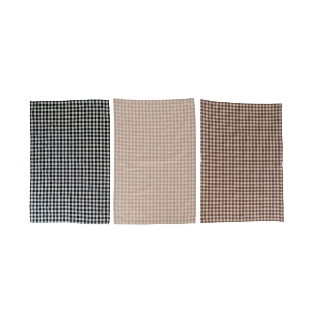 CHECKED TEA TOWELS | Cooper at Home