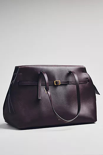 Faux-Suede Doctor Bag | Anthropologie (US)