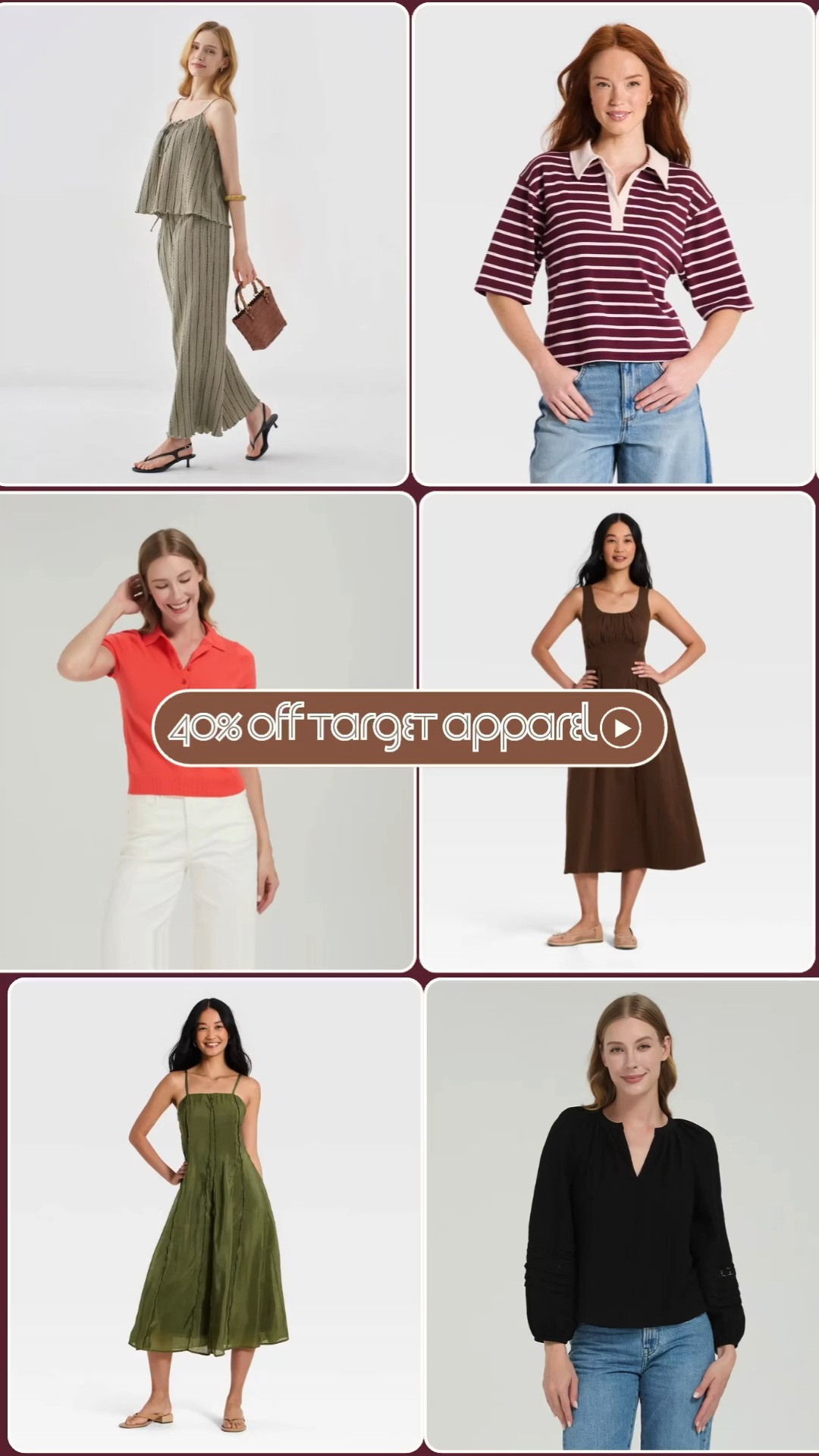 🚨 Target apparel is 40% OFF! 🤍

The sale is so good right now, and I rounded up my favorite dresses, elevated basics, and everyday pieces that you'll be reaching for all season long. The best part? You don't have to spend a fortune to look put together. ✨ 

 #LTKootd #LTKSaleAlert