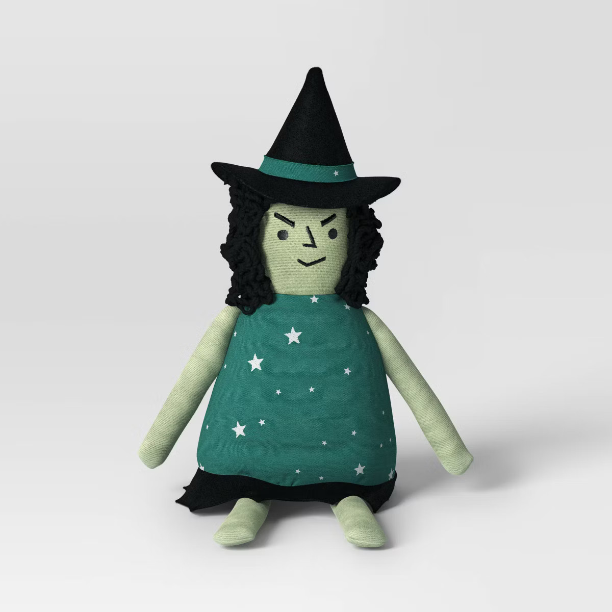 Witch Character Sitabout Figurine - Hyde and EEK! Boutique™ Dark Teal Green/Black | Target
