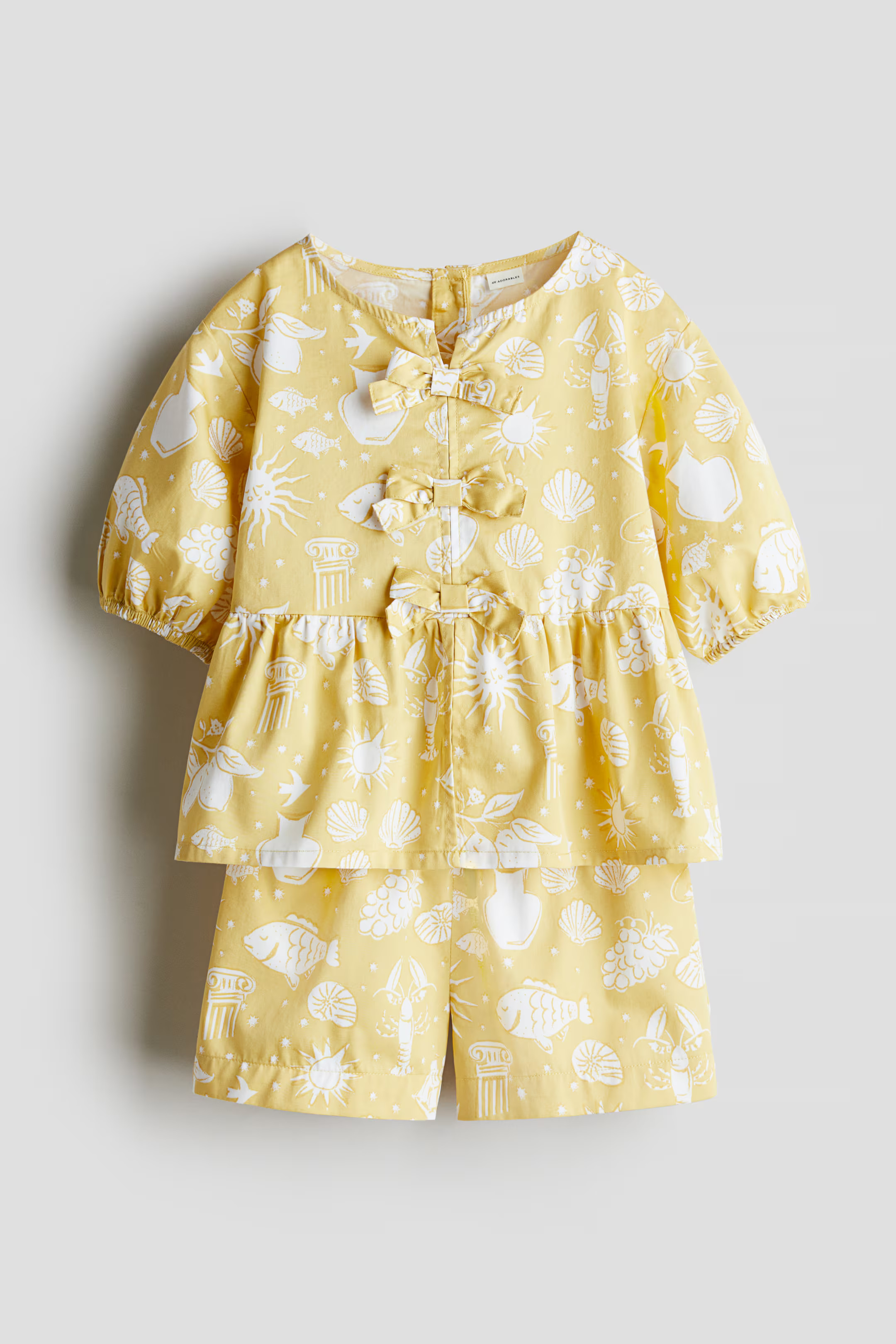 2-piece Cotton Poplin Set | H&M (US + CA)