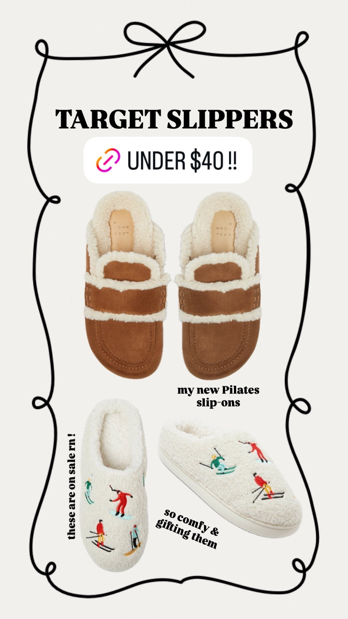 Winter slippers

#LTKCyberWeek #LTKGiftGuide #LTKHoliday