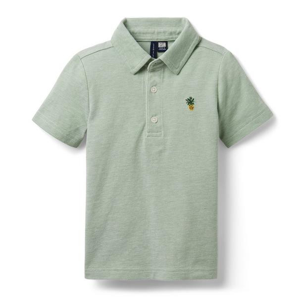 Pineapple Pique Polo | Janie and Jack