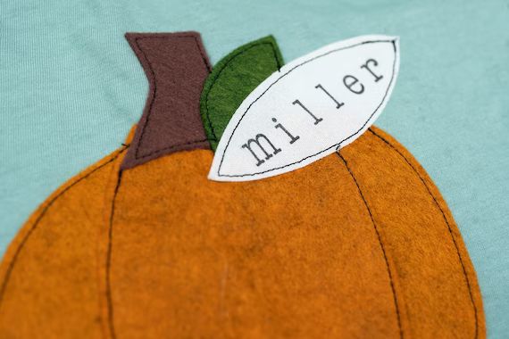 Toddler Personalized Pumpkin Shirt  Personalized Fall Shirt  - Etsy | Etsy (US)