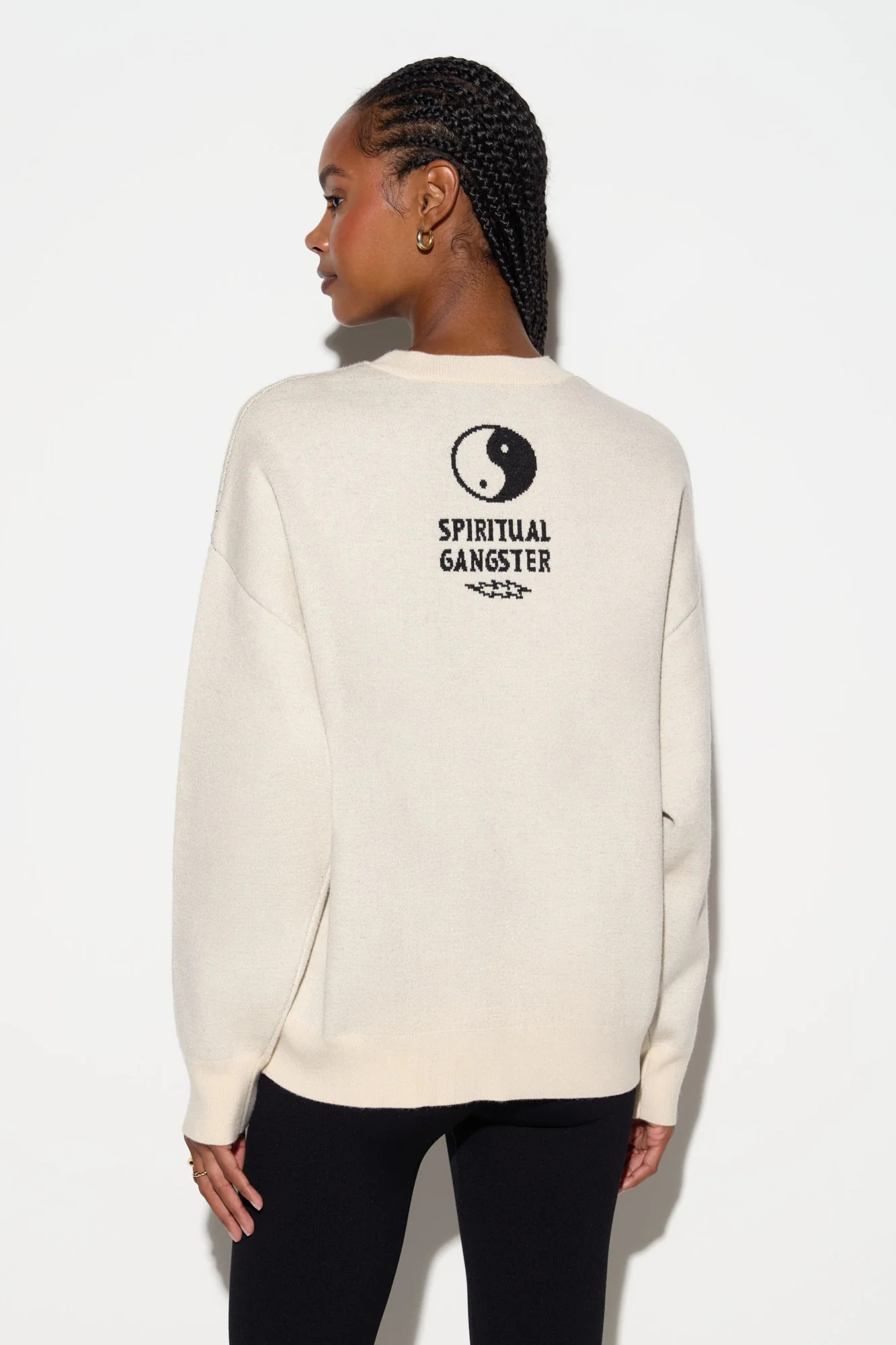 El Tigre Claire Sweater | Spiritual Gangster | Spiritual Gangster