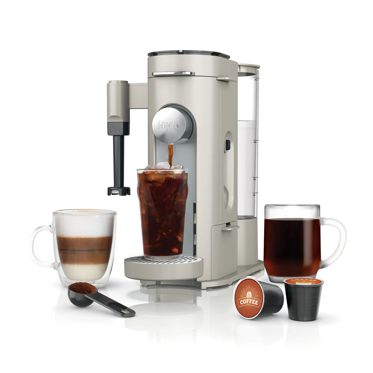 Ninja® Single-Serve Pods & Grounds Specialty Coffee Maker PB051ST | Wayfair North America