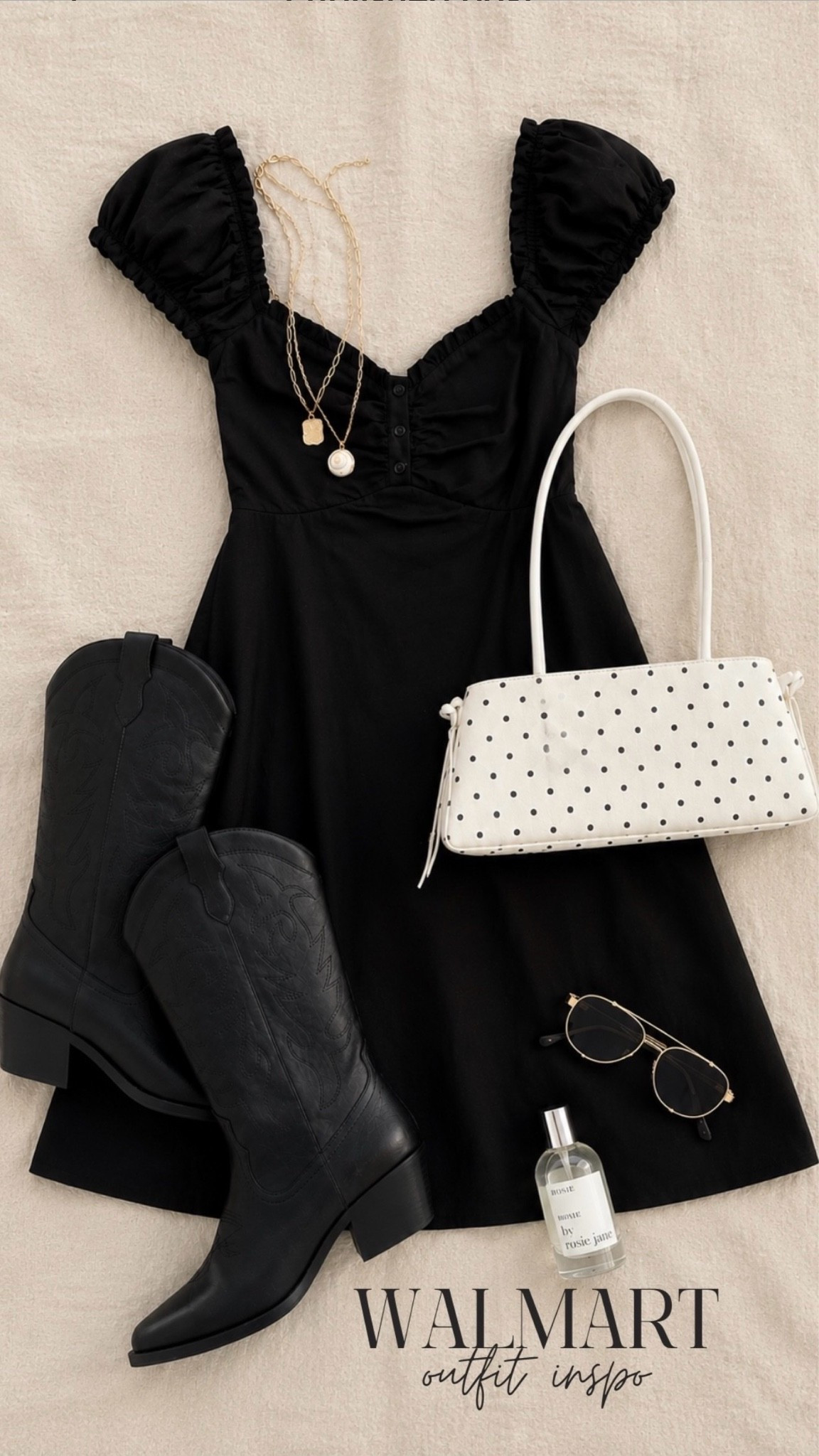 ✨SCROLL TO SHOP✨
Walmart outfit inspo 🖤 these boots would be so cute for a summer concert outfit and are you kidding me with this new purse??

#LTKootd #LTKdayinmylife #LTKSeasonal
