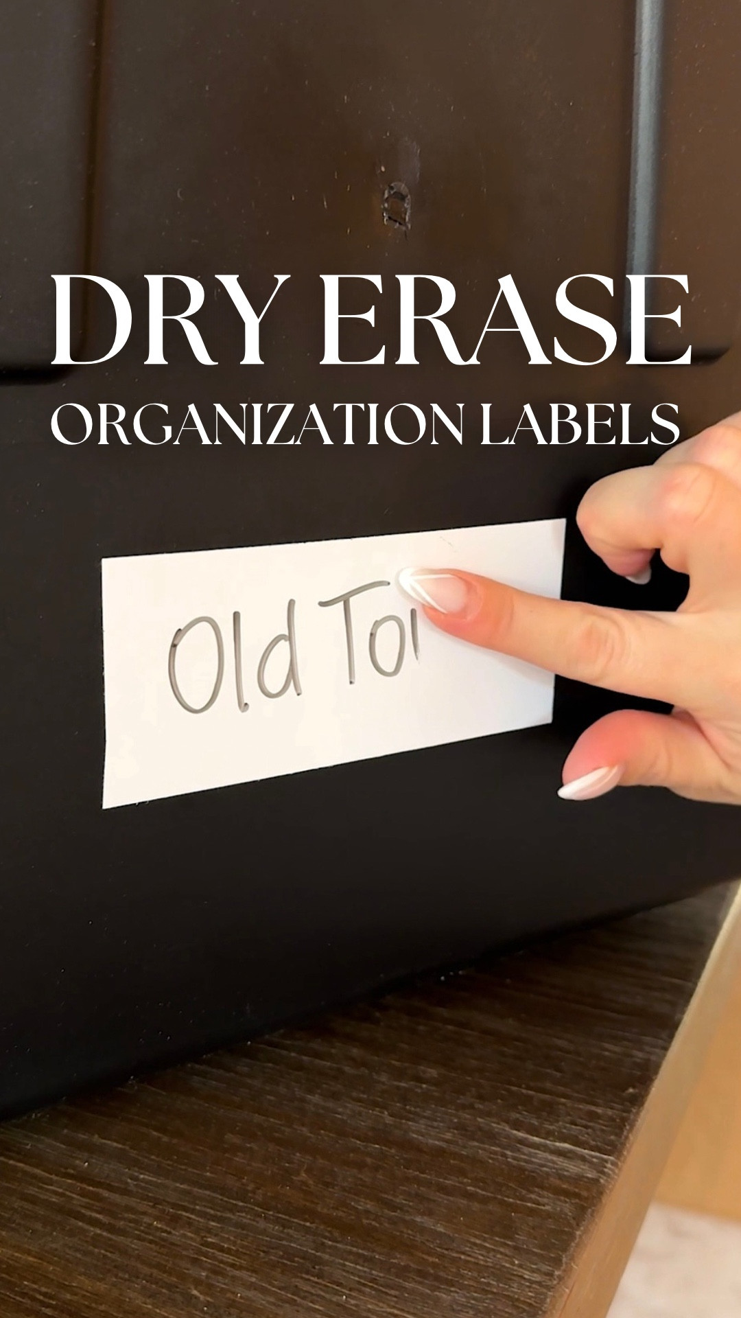 These dry erase labels make it so easy to organize your Christmas decor or other storage! Easily relabel it every year as needed!

home organization, amazon home find, organizing tips, home storage solution, clutter free home, home essentials, organization hack, amazon must-have

#homeorganization #amazonfinds #organizationtips #homestorage #organizedhome 

#LTKFindsUnder50 #LTKSaleAlert #LTKHome