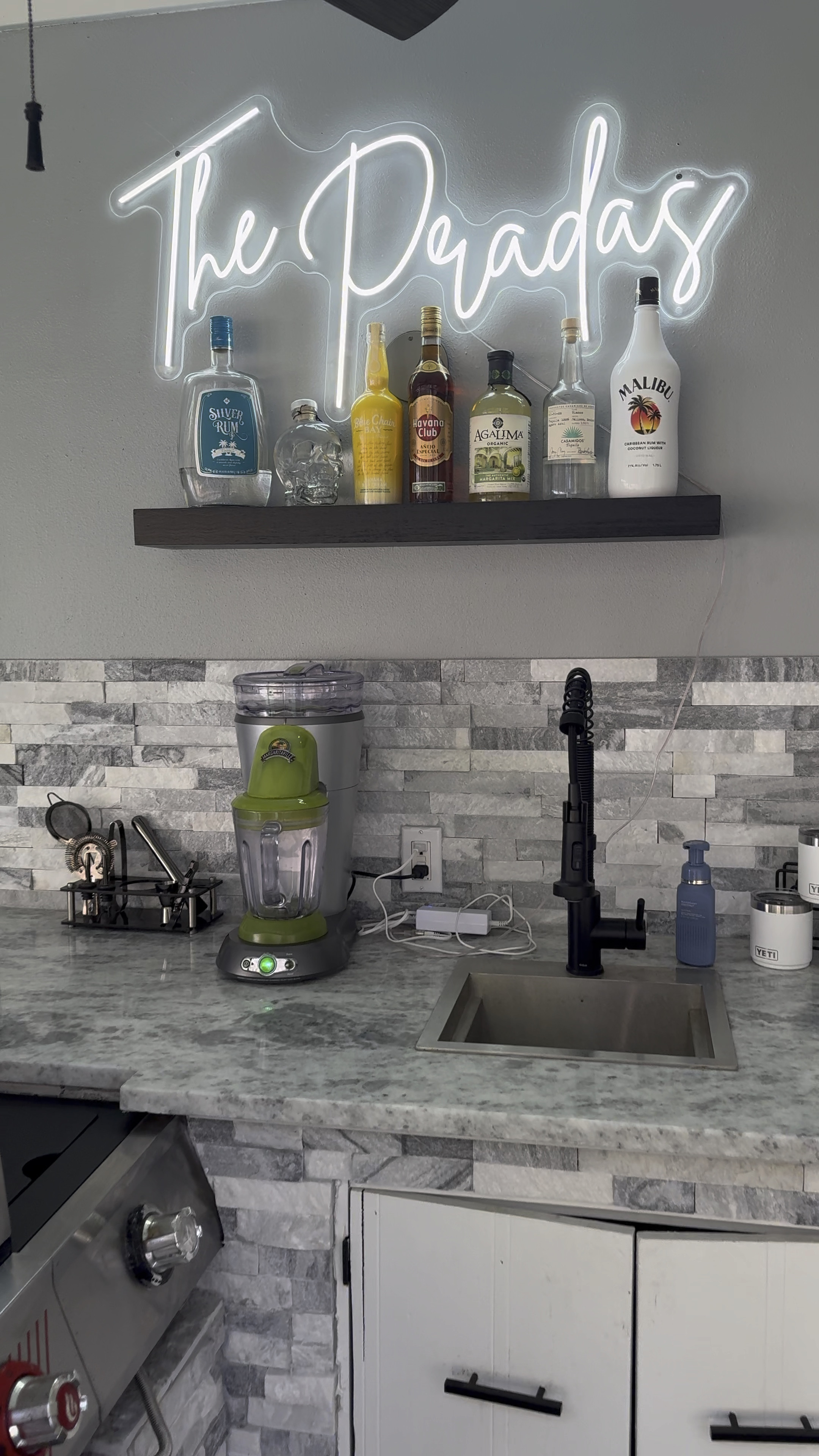 Added a threshold floating shelf to the outdoor kitchen! Great for entertaining! 

#LTKSeasonal #LTKVideo #LTKparties