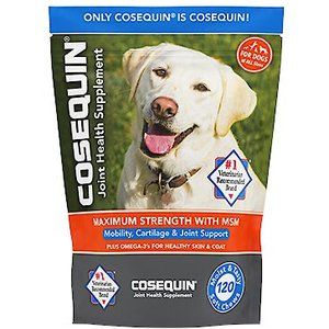NUTRAMAX Cosequin Soft Chews with Glucosamine, Chondroitin, MSM, & Omega-3's Joint Health Supplem... | Chewy.com