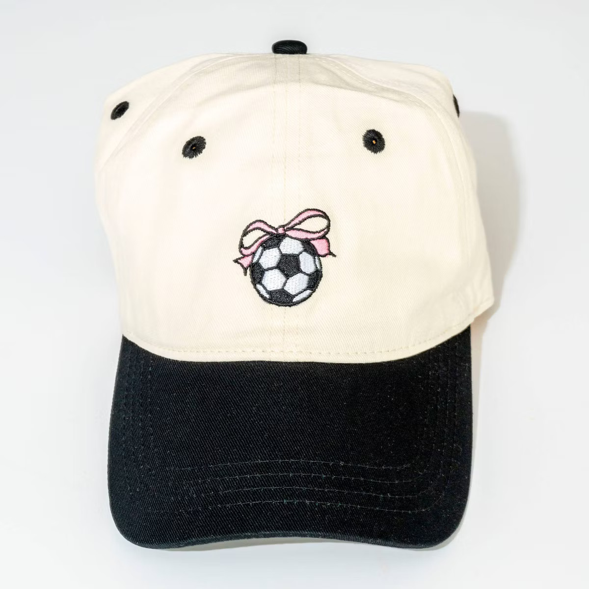 Soccer Bow Hat - Frasier Sterling Cream/Black | Target