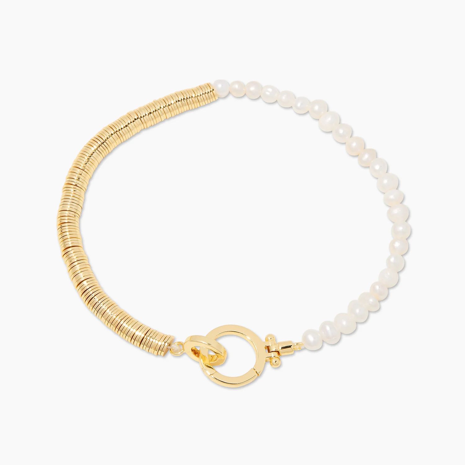 Margot Pearl Asymmetrical Bracelet | Gorjana