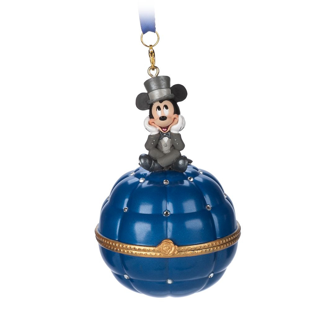 Mickey Mouse Engagement Ring Box Ornament | Disney Store