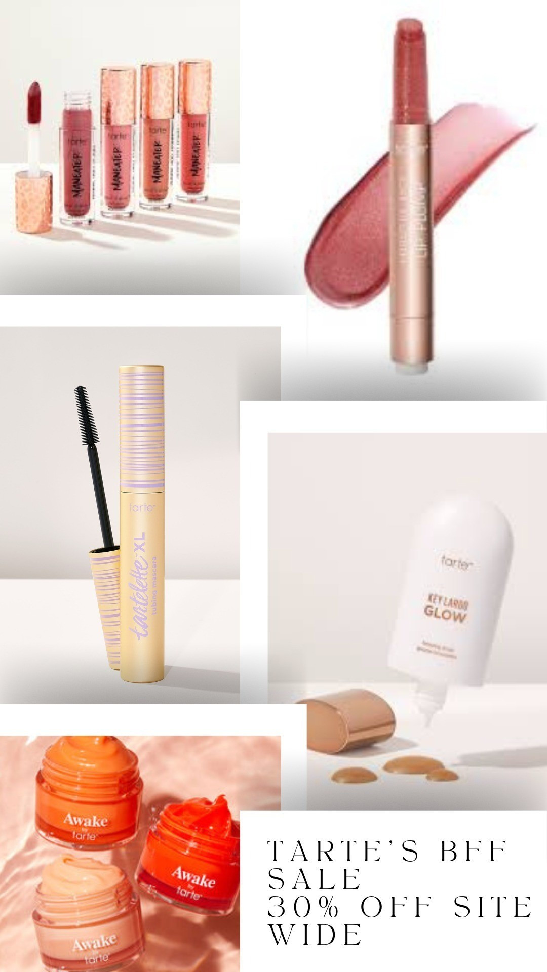 TARTE'S BFF SALE! 30% off site wide!Friends don't let friends miss a sale! 

#LTKBeauty #LTKFindsUnder50 #LTKSaleAlert
