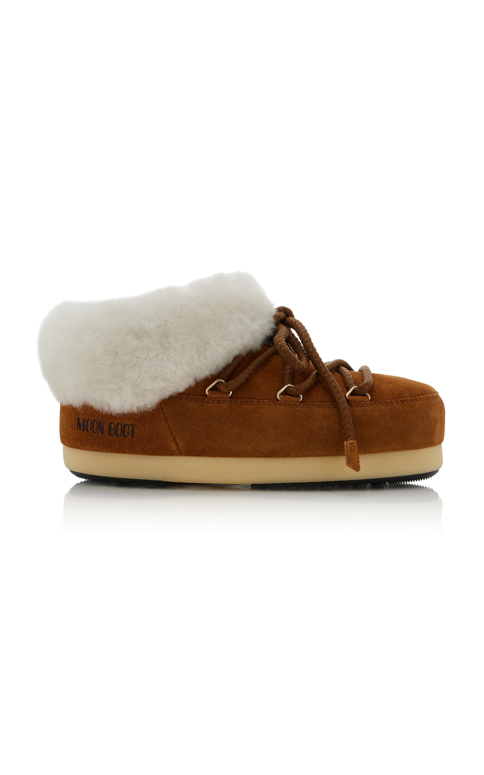 MOON BOOT - EVX Sheepskin Mules - Tan - 41/42 - Moda Operandi | Moda Operandi (Global)