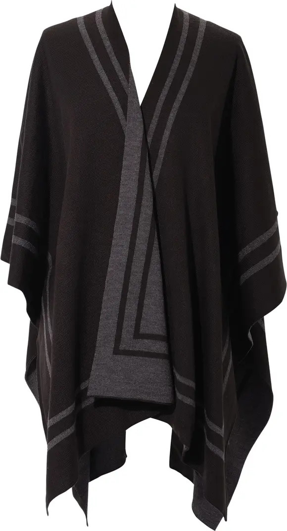 Lauren Ralph Lauren Jet Setter Reversible Ruana | Nordstrom | Nordstrom