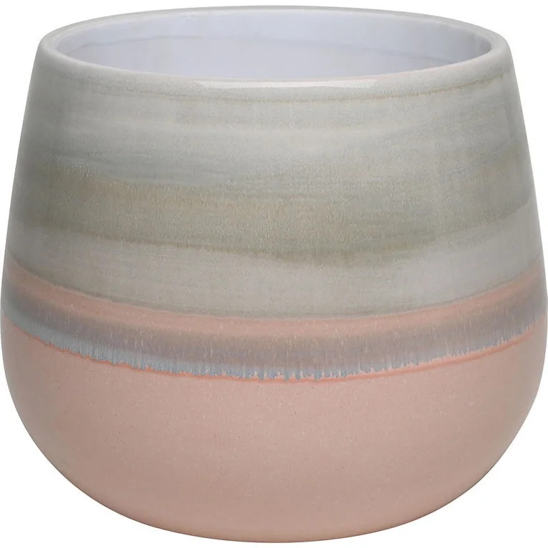 Better Homes & Gardens 10 inch Ceramic Emily Planter Pink | Walmart (US)