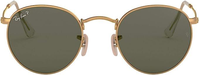 Ray-Ban Rb3447 Metal Round Sunglasses | Amazon (US)