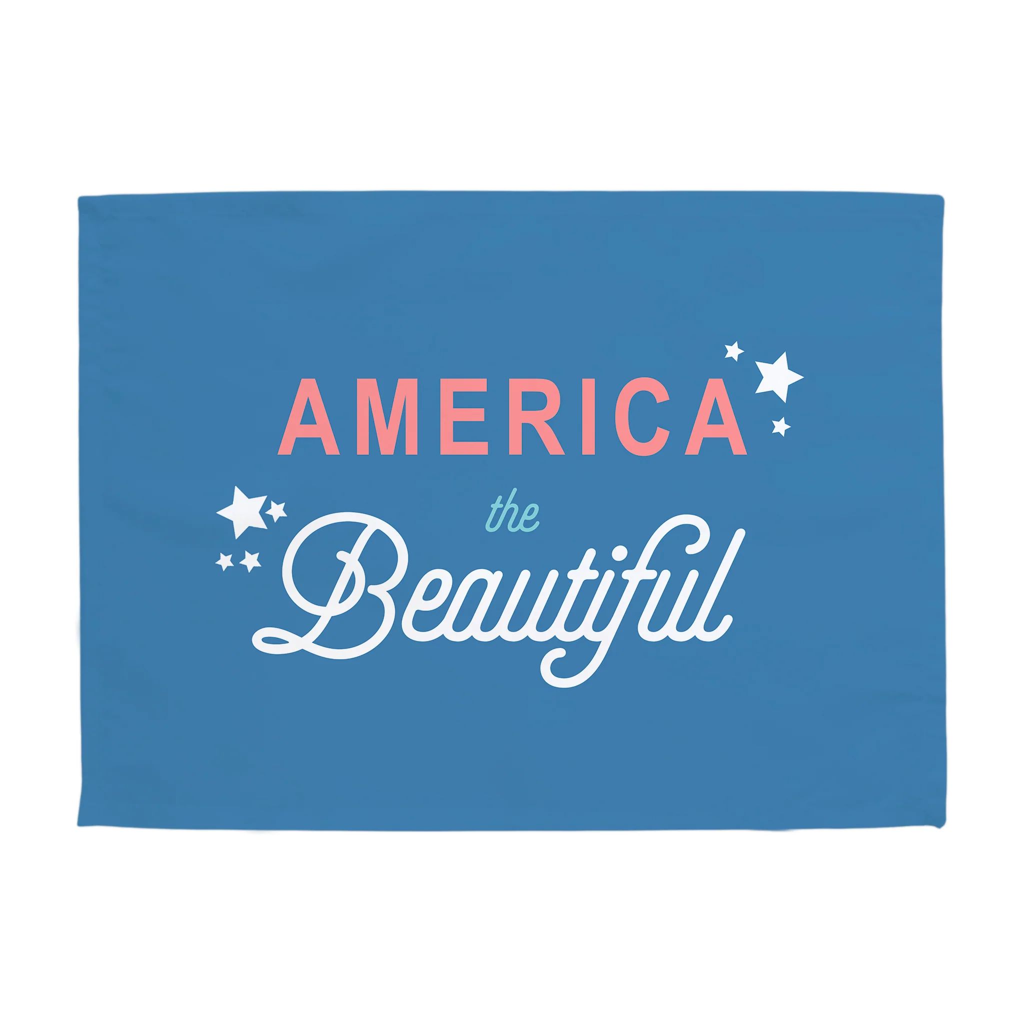 America The Beautiful Banner | Hunny Prints