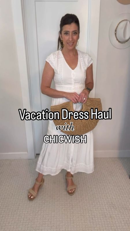 Vacation Dress Haul with @chic

#maxidress #linendress #eyeletdress #strawbag #affordabledress #summerfashion #vacationdress #vacamode #cincinnatiinfluencer #wearthisnow #chicwishfashion 


#LTKitbag #LTKstyletip #LTKover40
