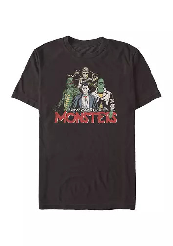 Vintage Monsters Graphic T-Shirt | Belk