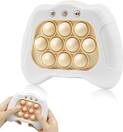 Handheld Game Sensory Fidget Games Toys for Kids 3-8,Mini Quick Push Game Bubble Stress Pop Trave... | Amazon (US)