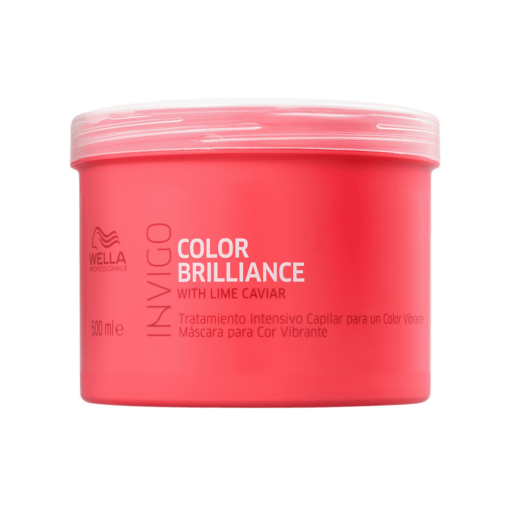 Máscara para Cuidado da Cor Wella Professionals Invigo Color Brilliance 500 ml | Amobeleza (BR)