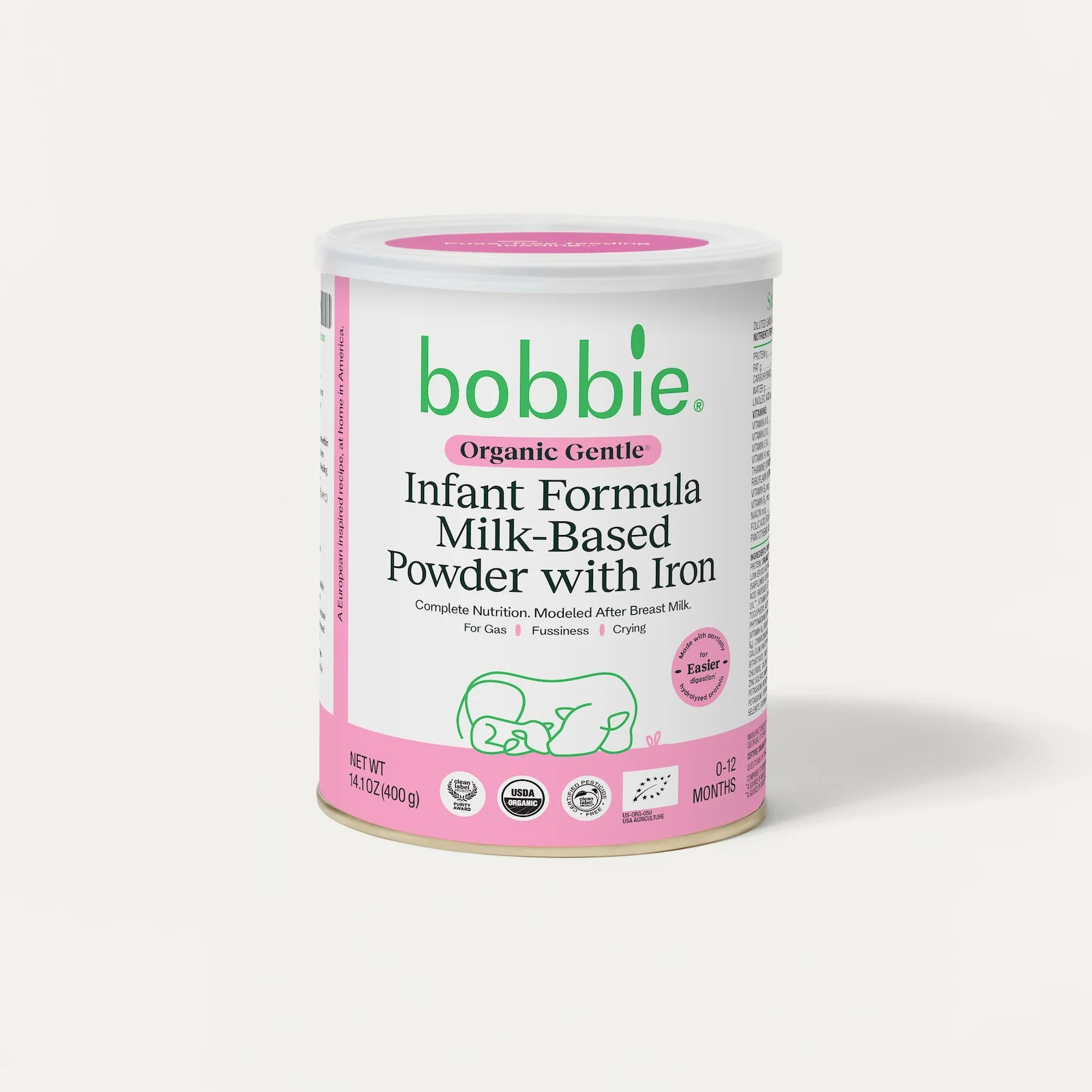 Organic Gentle® Infant Formula | Bobbie