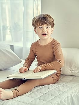 AVAUMA Baby Boys Girls Pajama Set Kids Toddler Snug fit Ribbed Sleepwear pjs for Daily Life Style | Amazon (US)