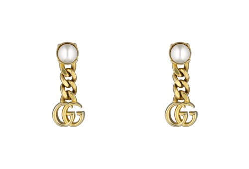 Gucci Pearl Double G earrings | Gucci (US)