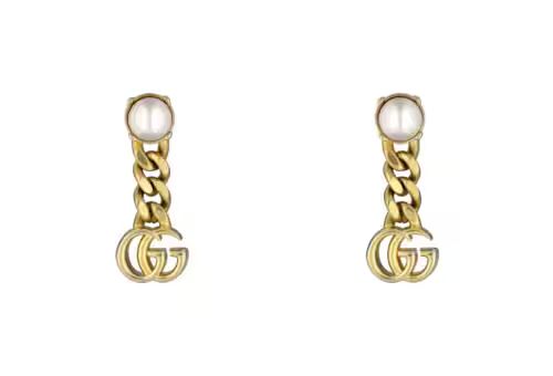 Gucci Pearl Double G earrings | Gucci (US)