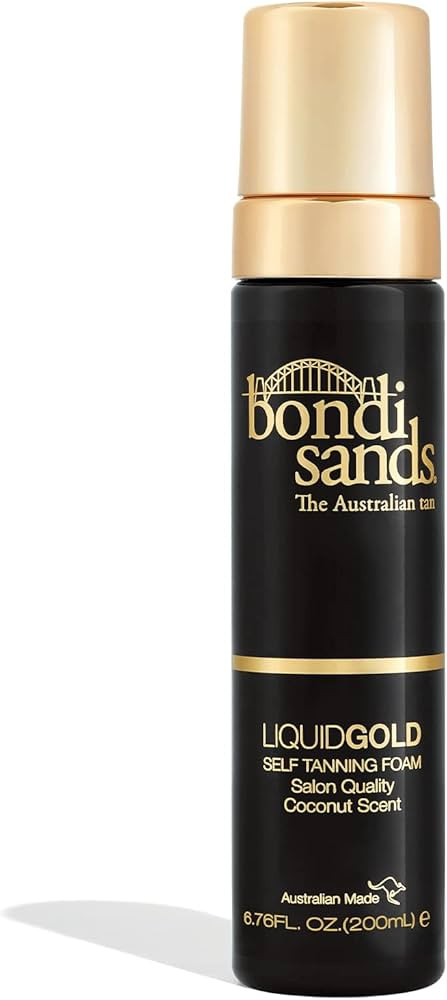 Bondi Sands Liquid Gold Self-Tanning Foam, Enriched with Argan Oil, Vegan + Cruelty Free, Coconut... | Amazon (UK)