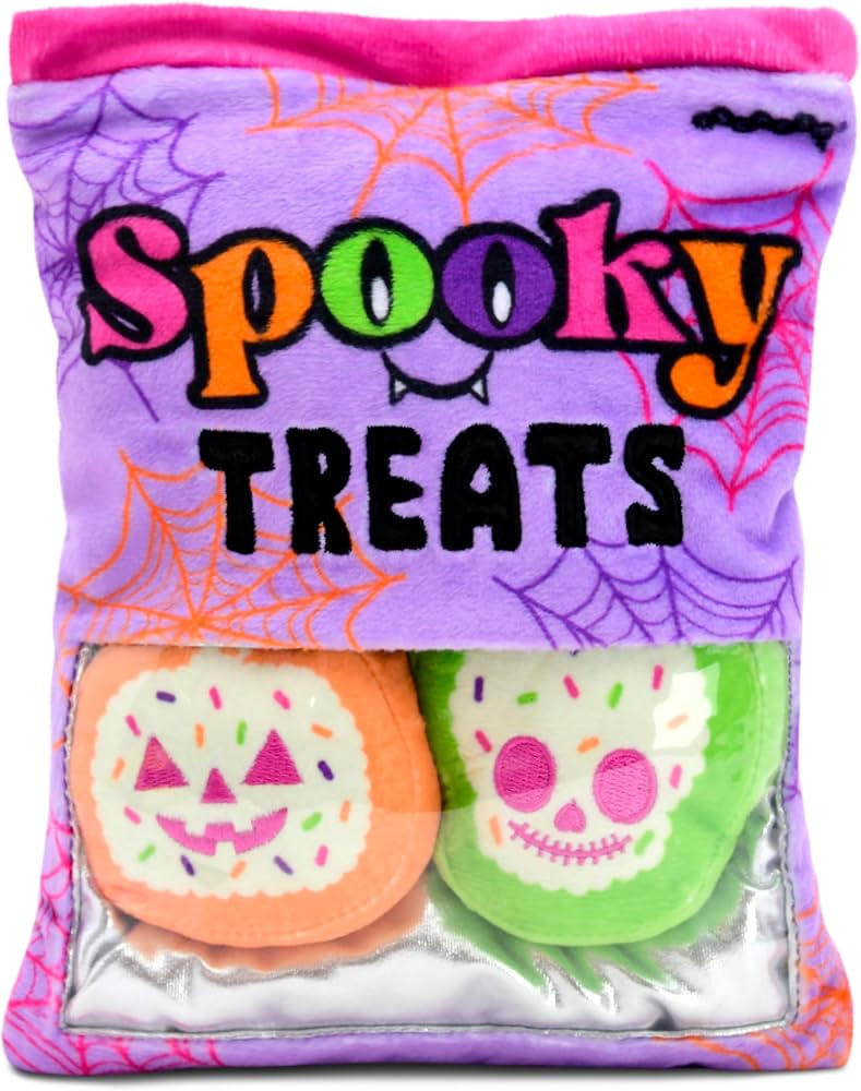 iscream Halloween Screamsicles Spooky Season Treats 8" Plush Cookie Bag with Mini Plush Cookies | Amazon (US)