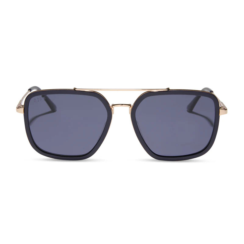 COLOR: espresso tortoise brown gradient polarized sunglasses | DIFF Eyewear