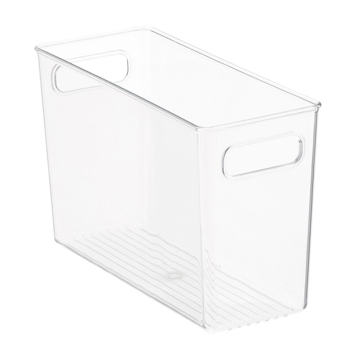 iDESIGN Linus Small Kitchen Bin Clear | The Container Store
