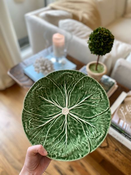 Just got these cabbage dinner plates in and I am so in love with them! I have had my eye on them awhile and really liked the price of these! I have linked these dinner plates as well as other items in the collection!

#LTKfindsunder50 #LTKstyletip #LTKhome
