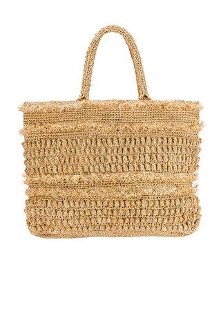 florabella Gold Coast Tote in Natural from Revolve.com | Revolve Clothing (Global)