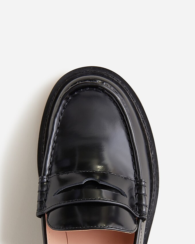 Coin loafers in spazzolato leather | J. Crew US