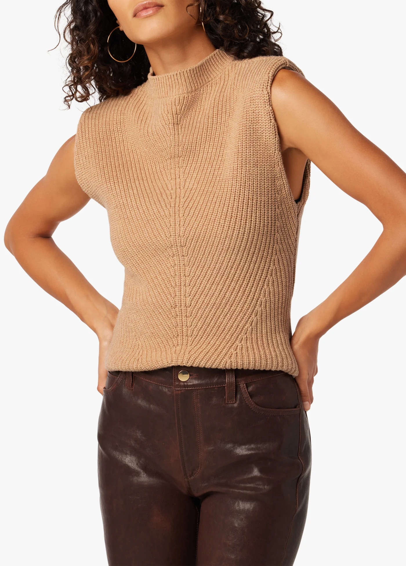 THE MOIRA SLEEVELESS SWEATER | JOES