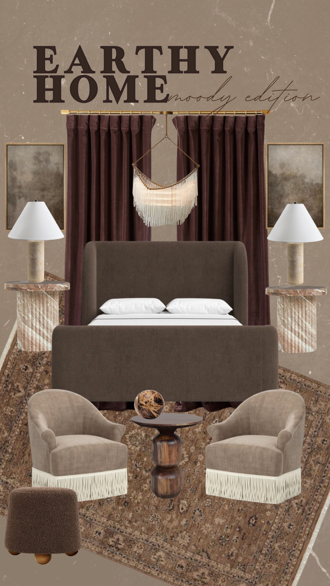 Bringing those moody, earthy tones into my home for the perfect cozy vibe! Who else loves rich neutrals and deep hues? ✨ #ShoppingFinds #MustHaveItems #HomeDecorLover #DecorOnABudget #CozyAesthetic #MoodyInteriors #EarthyTones #NeutralDecor #BudgetFriendlyFinds #InteriorInspo #ChicAndAffordable #ModernRustic #HomeVibes #DecorTrends #LTKHome

#LTKMostLoved #LTKHome #LTKStyleTip