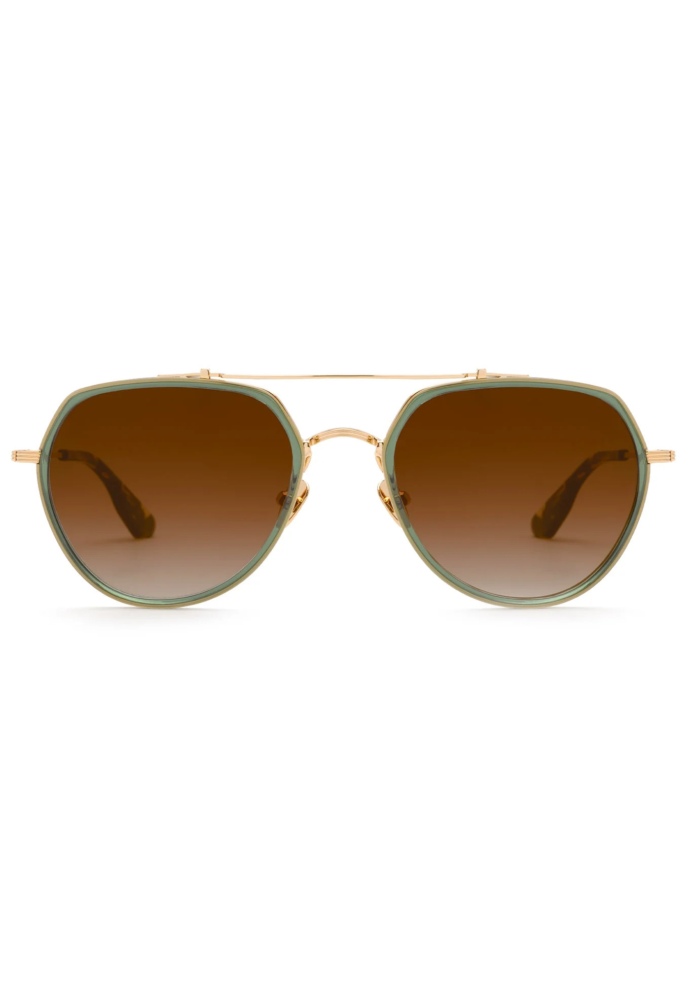 Bottle Green + Zulu 18K Titanium | KREWE Eyewear